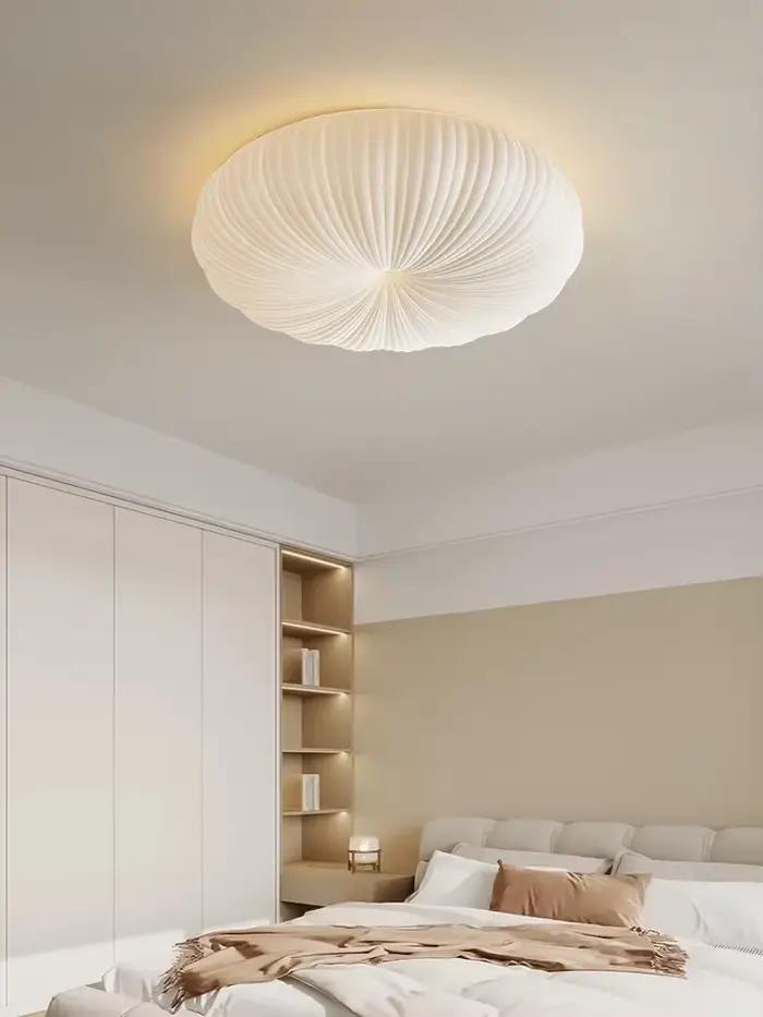 Nouvelle lampe de plafond créative et moderne de style crème pour chambre principale, salle à manger, bureau, chambre d'enfant, décoration intérieure