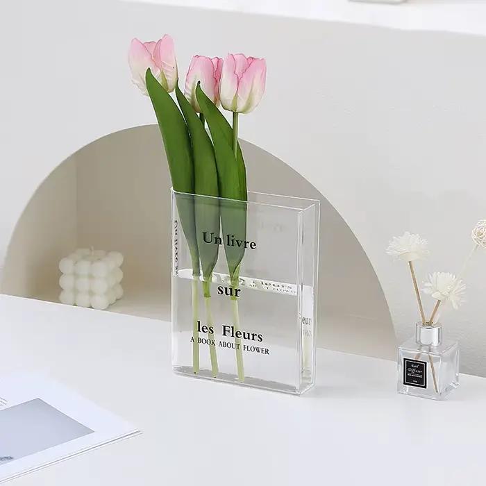 Vase à fleurs créatif intégré en PET