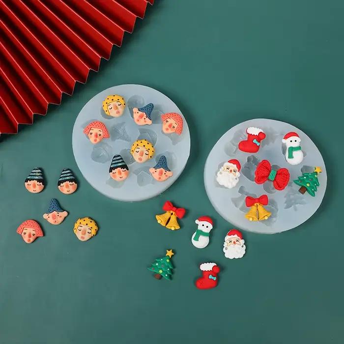 Nouveau moule à bougie parfumée sur le thème de noël