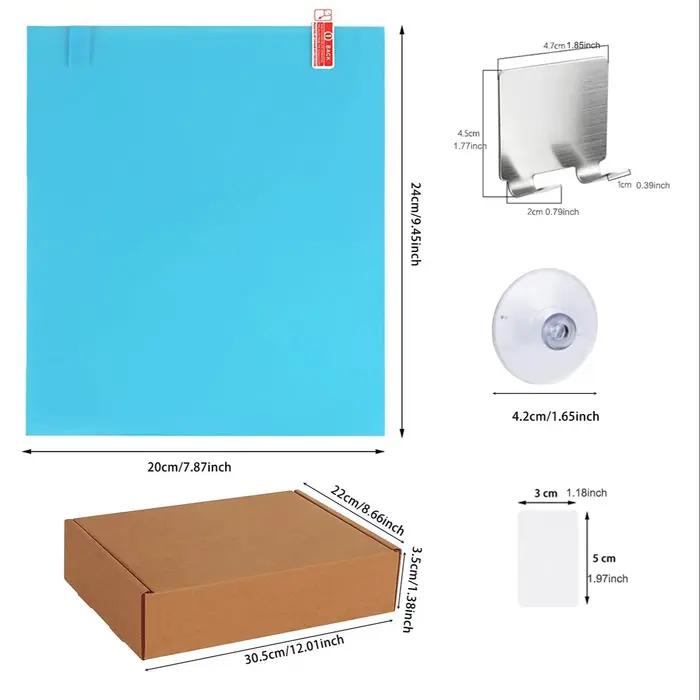 Ensemble de miroirs acryliques de grande taille