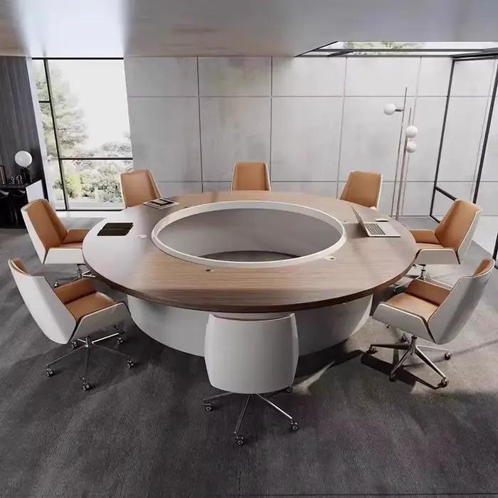 Table de conférence ronde