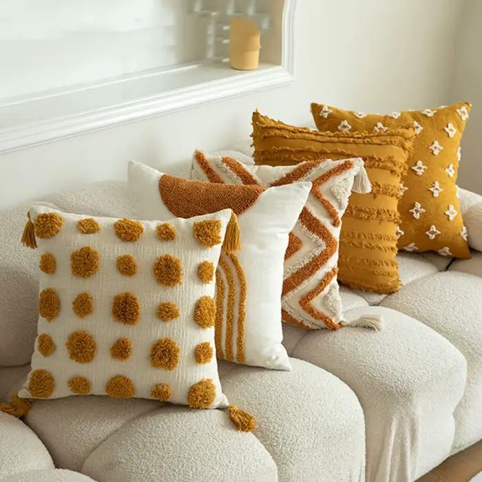 Housse de coussin Boho 45x45