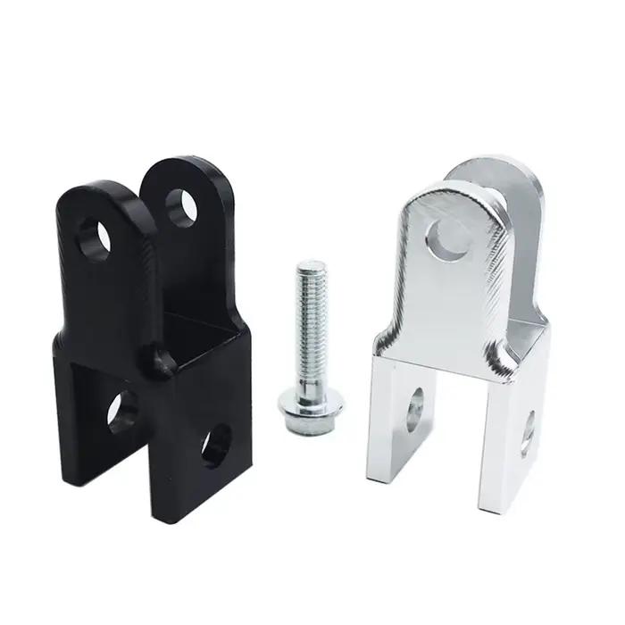 Accessoires de conversion pour embout de fourche de moto, pour embouts de fourche ronds, avec double port de fourche de 20 mm, pièce d'augmentation de hauteur pour amortisseur arrière