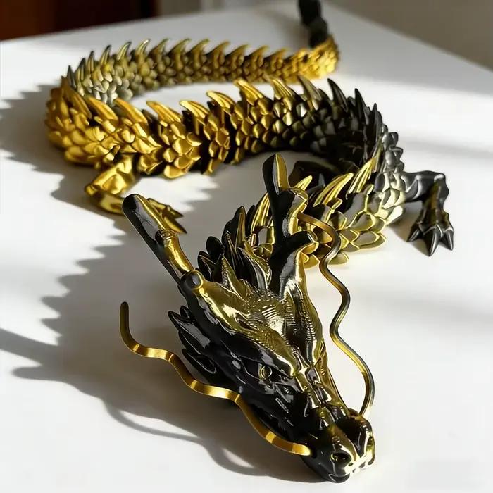 Statue de dragon imprimée en 3D