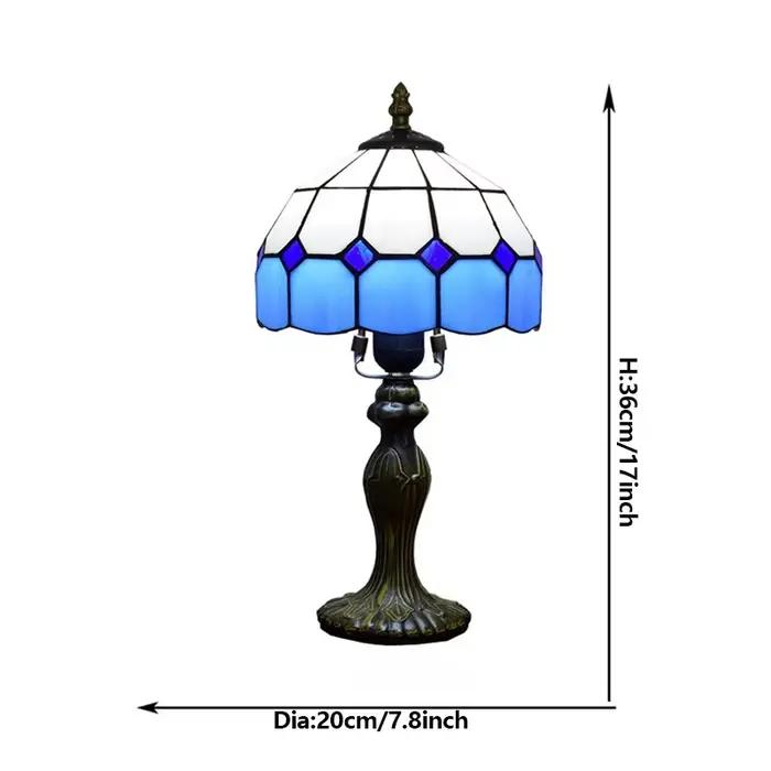 Lampe de table style Tiffany