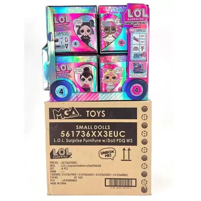 LOL Surprise-Coffret Cadeau Exquis pour Bol, Poupées MGA OMG, Big Butter Adjust, Kawaii Lovely Girls Toys, Pretend Play Pose Presents Dropping