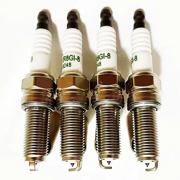 4 Bougies d'allumage Iridium LKR8GI-8 95079 Adaptées pour Great Wall Haval H6 LKR8GI8
