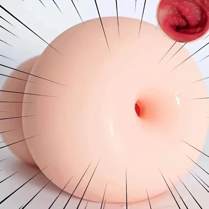 Sculpture de gourde au toucher doux et unique