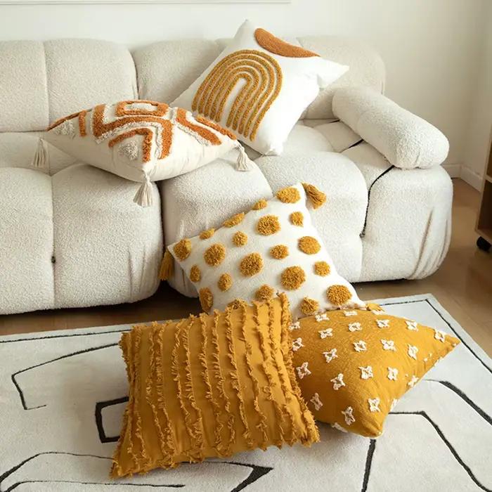 Housse de coussin Boho 45x45