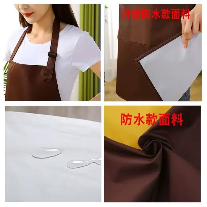 Tablier Sailor Moon, dessin animé mignon, personnalisé, simple et créatif pour la cuisine, bavoir imperméable et résistant à l'huile, cadeau pour les amis