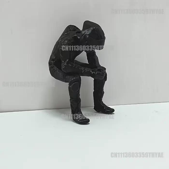 Figurine de course créative miniature imprimée en 3D ornement de bureau pour chambre et salle de jeux décoration intérieure cadeau unique