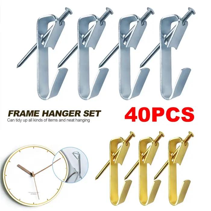 20 ensembles de cintres dorés robustes de 30lb