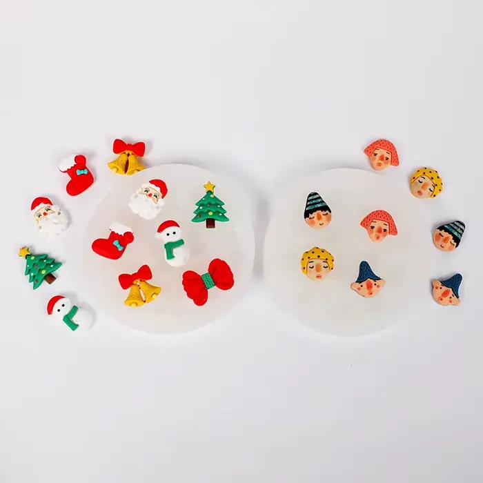 Nouveau moule à bougie parfumée sur le thème de noël