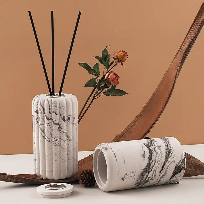 Vase d'aromathérapie cylindrique
