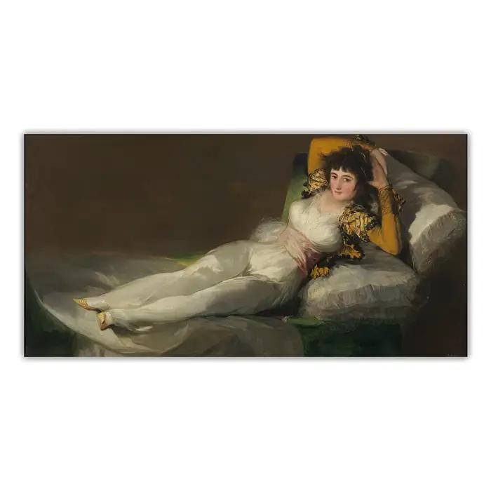Francisco Goya " Maja" toile Art peinture à l'huile œuvre esthétique affiche impression photo mur fond décor décoration de la maison