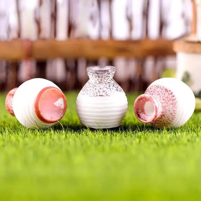 Mini vase à fleurs en résine