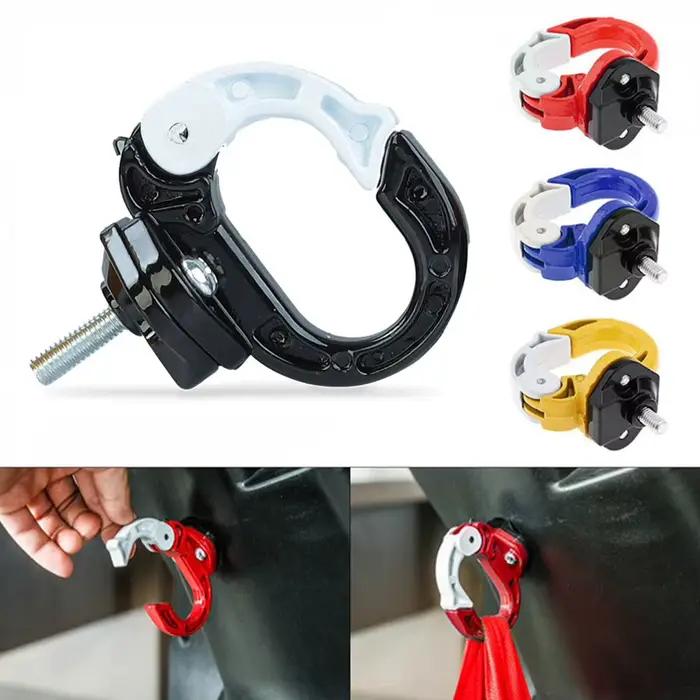 Crochet de casque de bagage de Moto, support de montage en alliage d'aluminium, crochet pour Moto, Scooter, Dirt Bike, ATV, Quad, accessoires de Moto