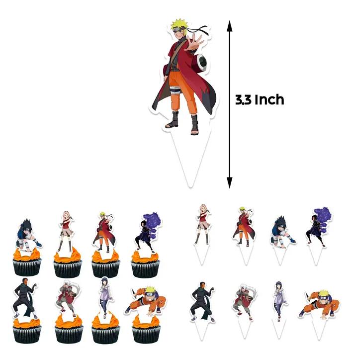 Nouvelles décorations de fête d'anniversaire sur le thème Naruto 2026 : Bannière