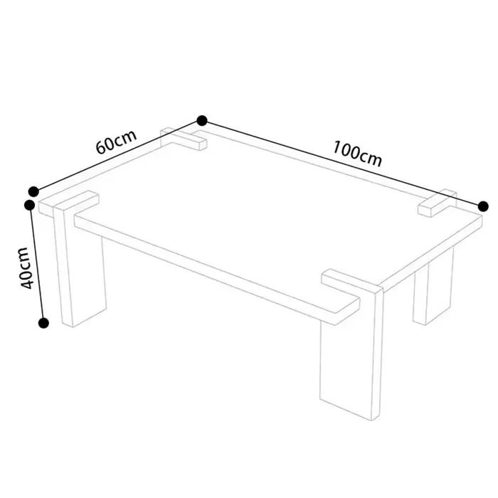 Table Basse Tendance Neutre Glam Unique Salon Moderne Éclectique Wabi Sabi Design Mobilier Maison Occasions Spéciales