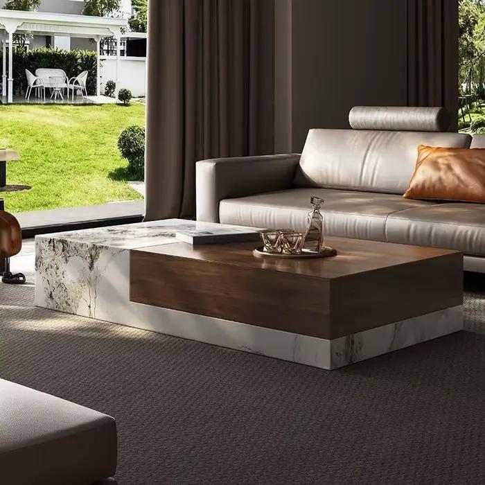 Affichage Table basse de luxe Simple minimaliste sol Design
