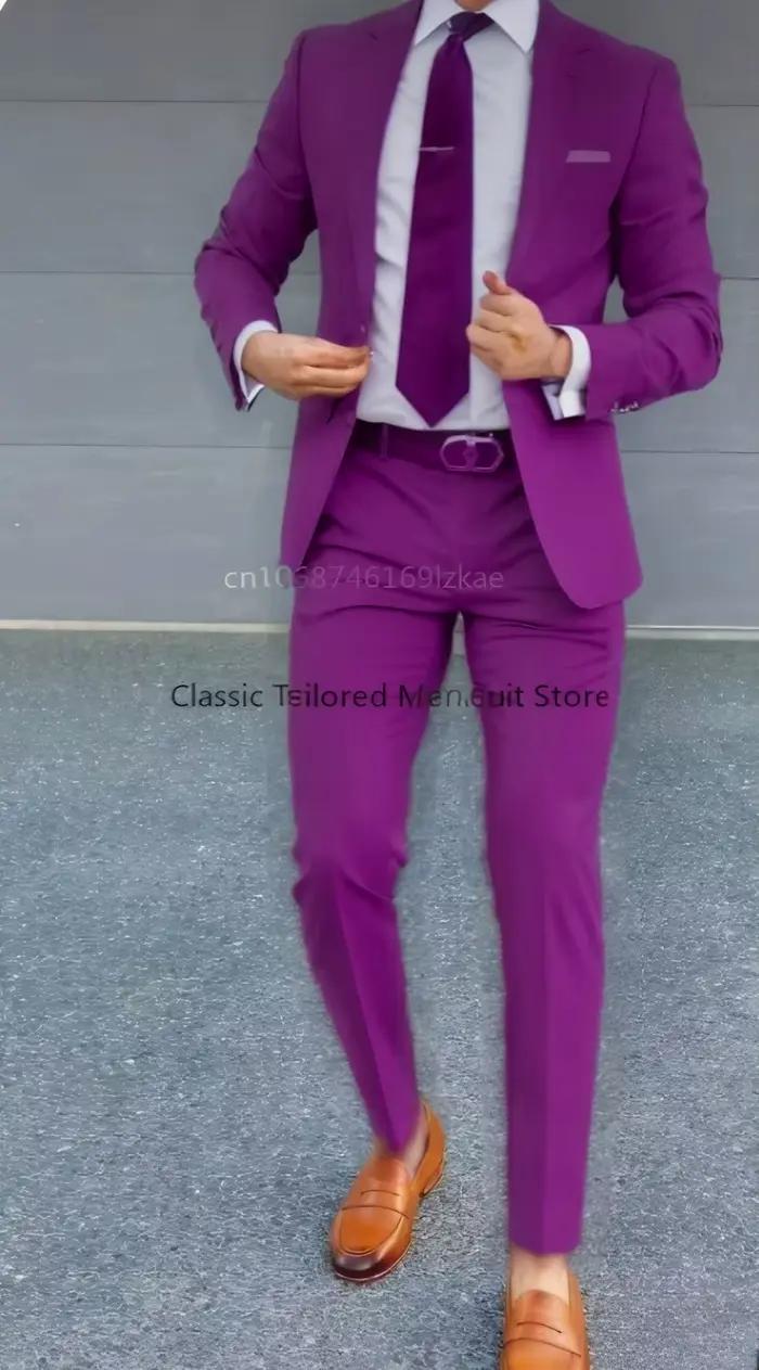 Men's imbibé 2 pièces imbibé veste pantalon formel mariage smoking marié vêtements personnalisé document Blazer XS-5XL