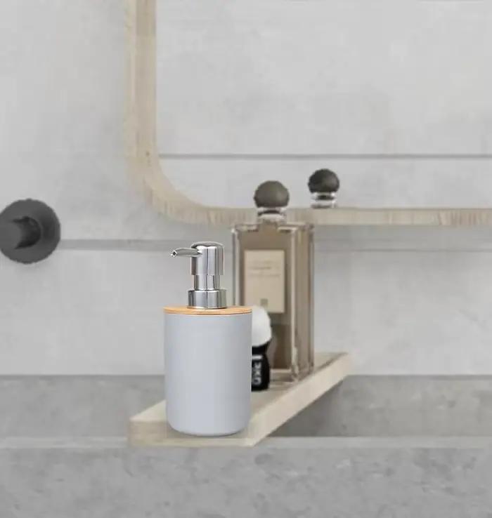 HOBamboo et kit en bois, fournitures de toilette nordiques, ensemble de rangement HOFour Piece, à la mode
