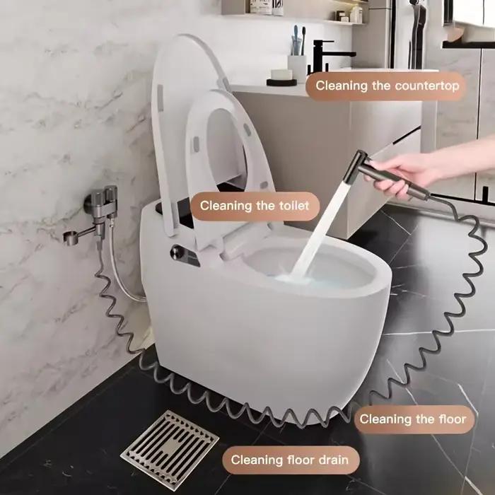 Robinet de nettoyage de toilettes moderne à double vadrouille