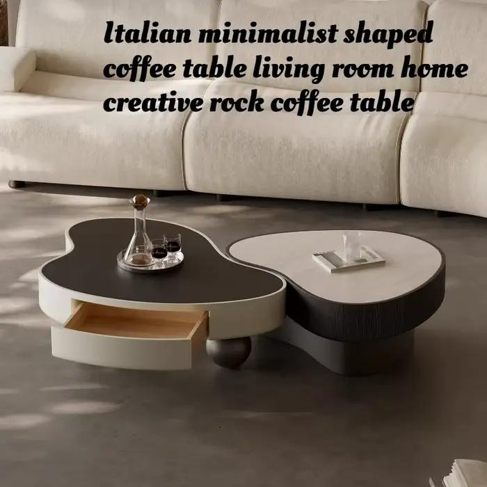 Table basse moderne minimaliste pour salon