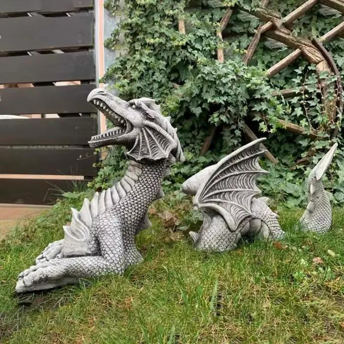Sculptures de Dragon en résine
