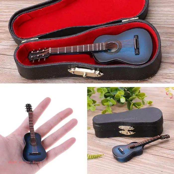 Échelle guitare acoustique jouet 10cm