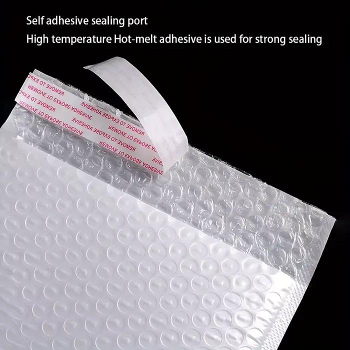 Enveloppes rembourrées XR blanches, taille 9.5x6 pouces, taille moyenne, emballage opaque, sacs d'expédition étanches à fermeture automatique
