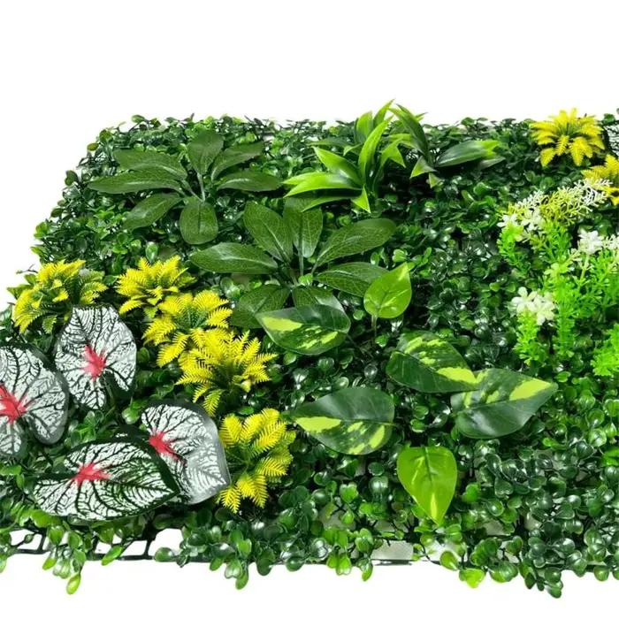 Oasis Verte Instantanée - Mur Artificiel Luxuriant - Idéal pour créer un espace privé dans votre balcon