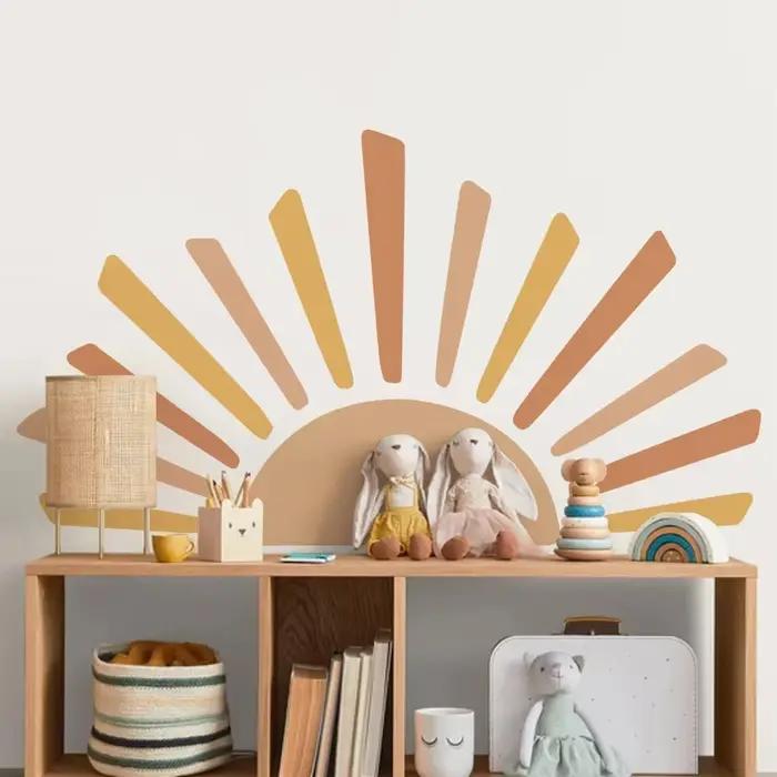 Boho Half Sun Wallpaper Decal
