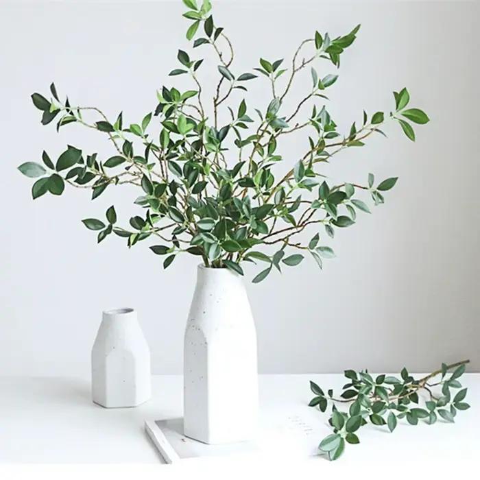 Fausses plantes à fleurs décoratives