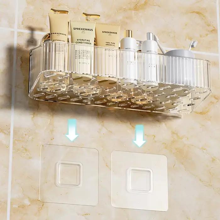 Support de rangement mural pour salle de bain