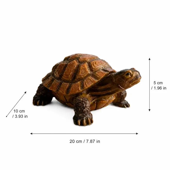 Statue de tortue artificielle pour décoration extérieure de jardin