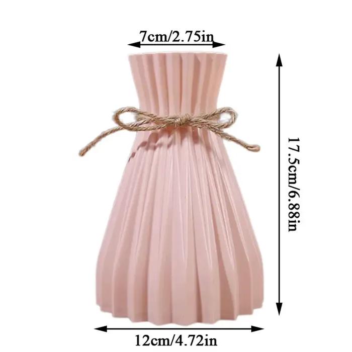 Vase à fleurs en plastique ne peut pas contenir de l'eau