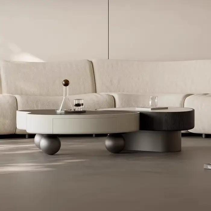 Table basse moderne minimaliste pour salon