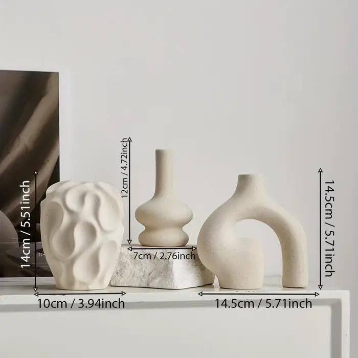 Ensemble de Vase en céramique bohème
