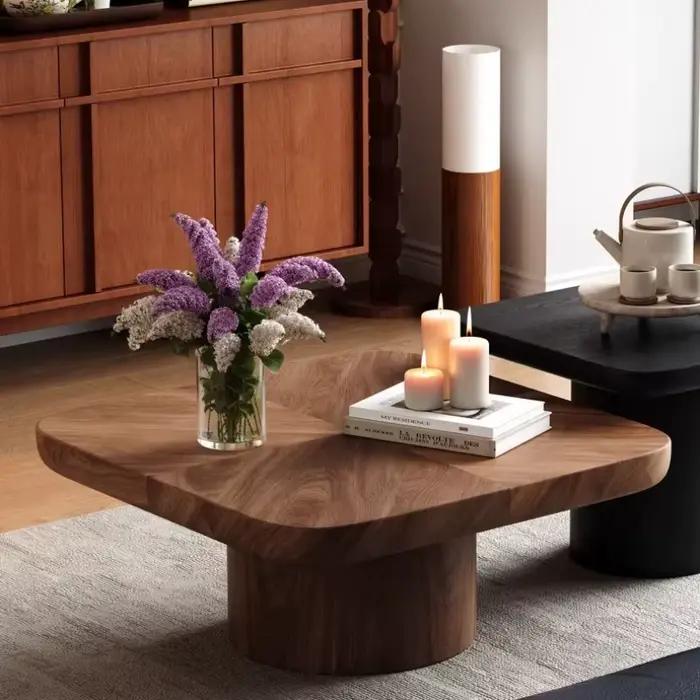 Table basse en bois esthétique et simple