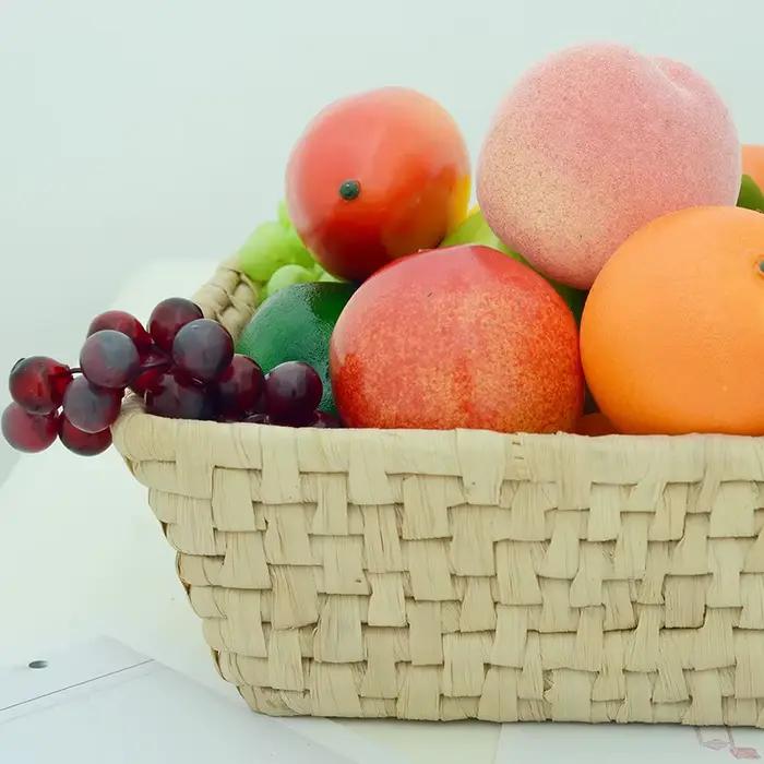 Faux fruits décoratifs en mousse