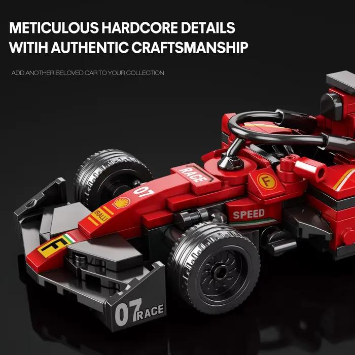 Technologie Formula Racing Car Building Blocks 245PCS 1:24 F1 Vehicle Model Bricks Puzzle DIY Assembly Desktop Decor teens'Gift