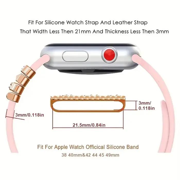1 pièce d'accessoire de bracelet de montre au design papillon tendance