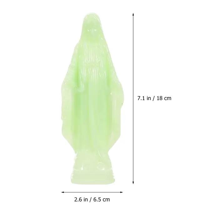 Ornement lumineux de la vierge marie