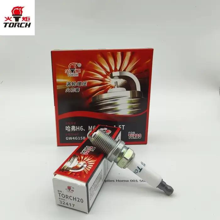 Bougie d'allumage TORCH20 32417, 4/6 pièces, pour Haval H6 Sport H2 M6 H6 Coupe H2s M6 PLUS H4 H5 Great Wall V80 GW4G