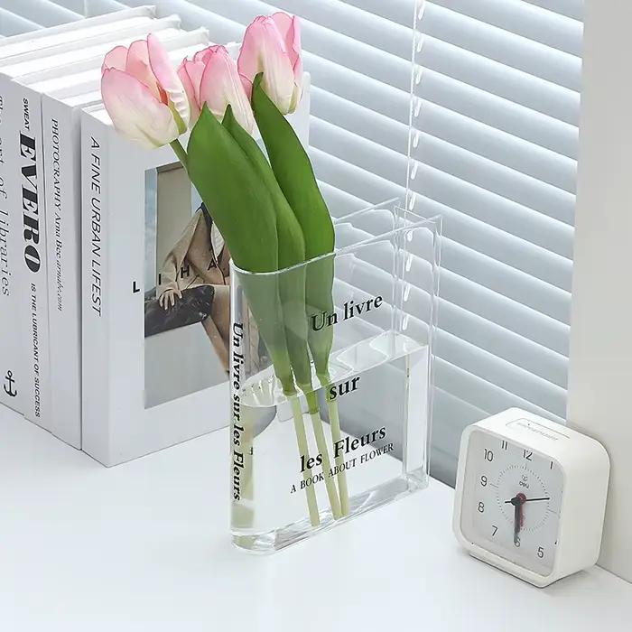 Vase à fleurs créatif intégré en PET