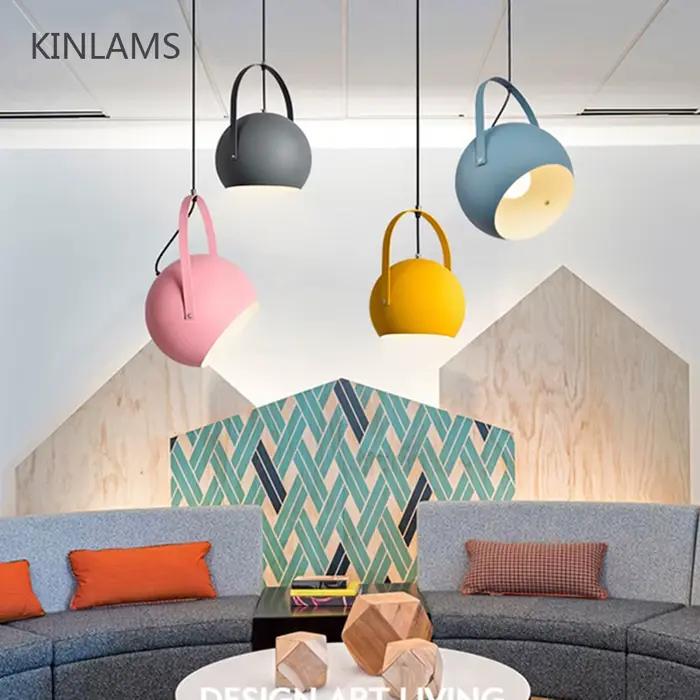 Lampes suspendues LED modernes en aluminium peint style Art Déco pour salon chambre d'hôtel et autres espaces intérieurs