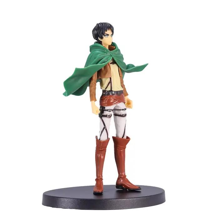 Figurine articulée Titan, Eren, Figurine d'anime, Cadeau de merchandising d'anime pour l'anniversaire des amis, Statue de personnage d'anime, Ornement de bureau, Ornement de console PC, Figurine de co