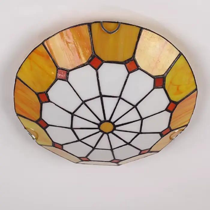 Plafonnier en verre de style européen