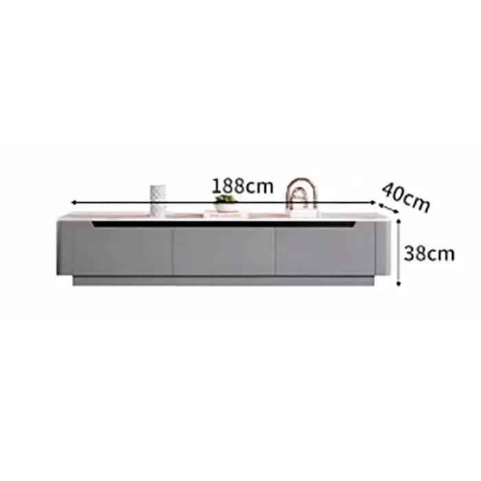 Meuble TV minimaliste moderne Design Premium organisateur de beauté meuble TV rangement salon Mobiletto Porta Tv meubles de maison occasions spéciales pour femmes et hommes
